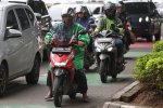Bonus Hari Raya (BHR) untuk mitra pengemudi ojol sebesar 25% dari rata-rata pendapatan selama 12 bulan (Foto: Katadata/Fauza Syahputra)