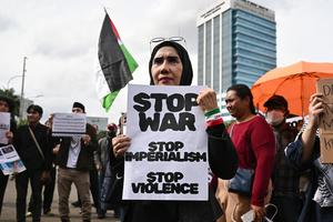 Aksi tanggapi perang Amerika-Israel dan Iran