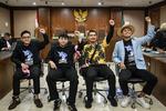 Hakim vonis bebas empat terdakwa kasus penghasutan