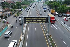 Pembatasan operasional truk saat arus mudik Lebaran