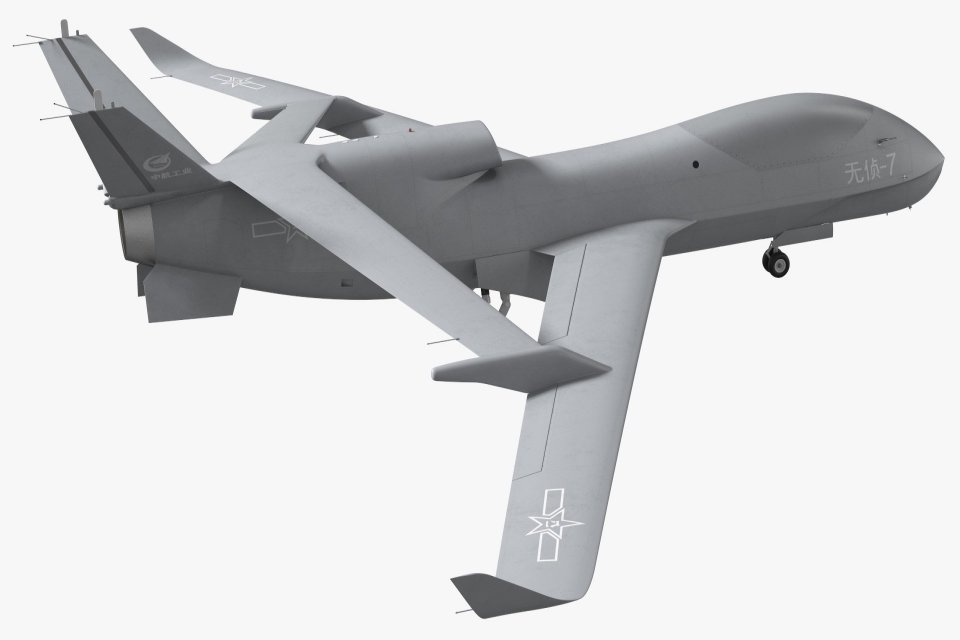 Drone terbesar di dunia, WZ-7 Soaring Dragon milik China