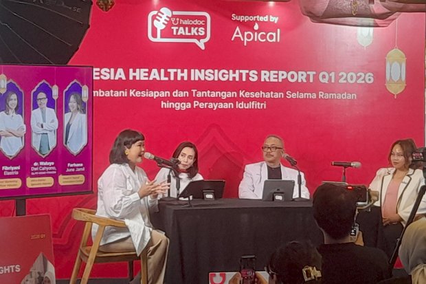 Halodoc merilis \'Indonesia Health Insights Report Q1 2026\', di Jakarta, Selasa (10/3/2026).