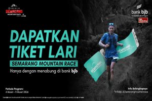 bank bjb dukung ajang lari trail