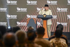 Presiden Prabowo hadiri tasyakuran satu tahun Danantara