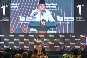 Presiden Prabowo hadiri tasyakuran satu tahun Danantara
