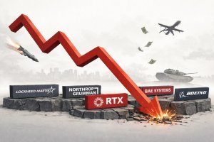 Saham Militer Anjlok