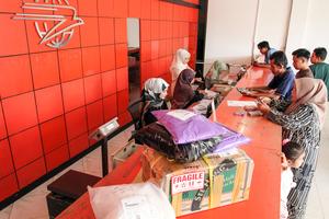 Peningkatan pengiriman barang jelang Lebaran
