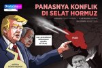 KOMIK: Panasnya Konflik di Selat Hormuz