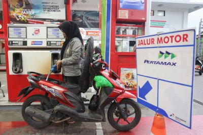 Pertamina Pastikan Stok BBM Aman (Foto: Katadata/Fauza Syahputra)