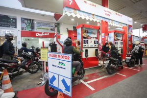 Pertamina Pastikan Stok BBM Aman (Foto: Katadata/Fauza Syahputra)