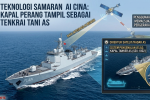 Teknologi AI Cina bisa menyamarkan kapal perang menjadi kapal lain