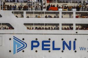 Arus mudik di Pelabuhan Ahmad Yani Ternate