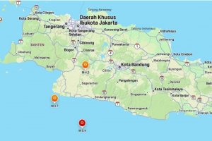 Gempa Jawa Barat Sepanjang Maret