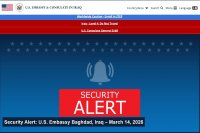 Peringatan Kemaanan dari Kedubes AS di Irak