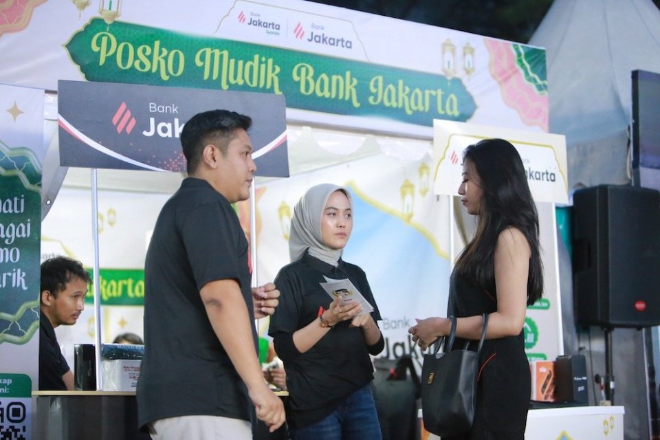 Posko Mudik Bank Jakarta