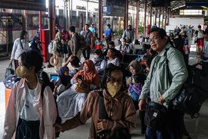 Puncak arus mudik Lebaran di Daop 4 Semarang