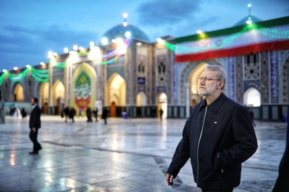 Pemimpin keamanan Iran Ali Larijani. Foto: X/alilarijani_ir