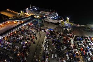 Puncak arus mudik di Pelabuhan Merak