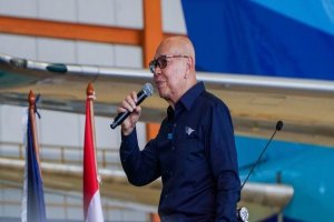 Direktur Utama Garuda Indonesia Glenny Kairupan.