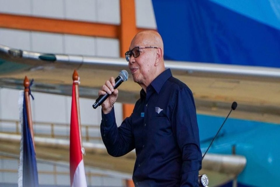 Direktur Utama Garuda Indonesia Glenny Kairupan.
