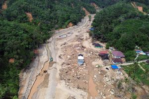 Normalisasi sungai Tukka pascabencana