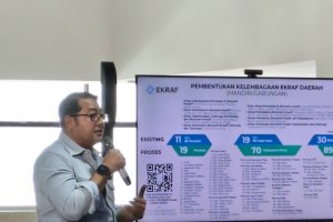 Menteri Ekonomi Kreatif Teuku Rifki Harsya