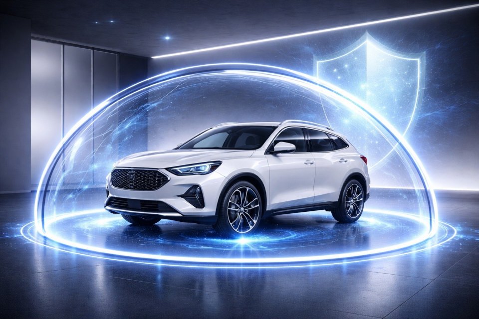 Ilustrasi asuransi mobil.