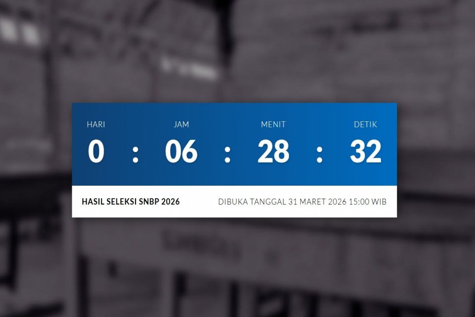 Link Pengumuman SNBP 2026