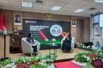 Media briefing di Kantor Komisi Informasi Pusat, Jakarta Pusat, pada Selasa (31/3).