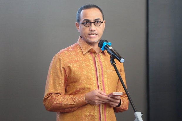 Konferensi Pers Capaian Reformasi Transparansi Pasar Modal Indonesia (Foto: Katadata/Fauza Syahputra)