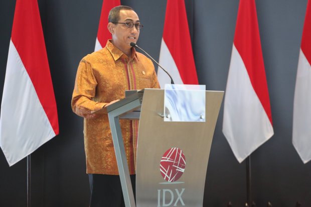 Sosialisasi Capaian Reformasi Transparansi Pasar Modal Indonesia (Foto: Katadata/Fauza Syahputra)