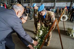 UNIFIL gelar upacara pelepasan jenazah tiga prajurit TNI