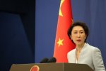 Juru Bicara Kementerian Luar Negeri China Mao Ning dalam konferensi pers di Beijing, Kamis (2/4)