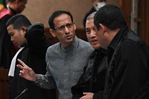 Sidang lanjutan Nadiem Makarim