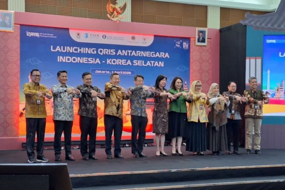 Bank Indonesia bersama Bank of Korea meluncurkan implementasi QRIS antarnegara pada Rabu (1/4/2026). 