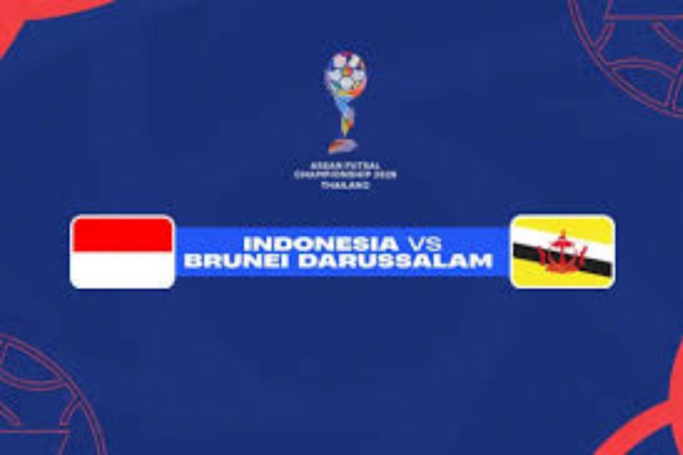 Timnas Futsal Indonesia vs Brunei Darussalam
