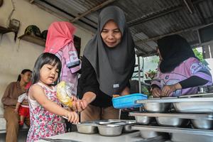 Realisasi anggaran makan bergizi gratis