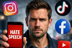 Ilustrasi hate speech