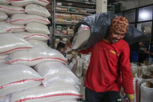 Pemerintah Pastikan Stok Beras Nasional Aman (Foto: Katadata/Fauza Syahputra)