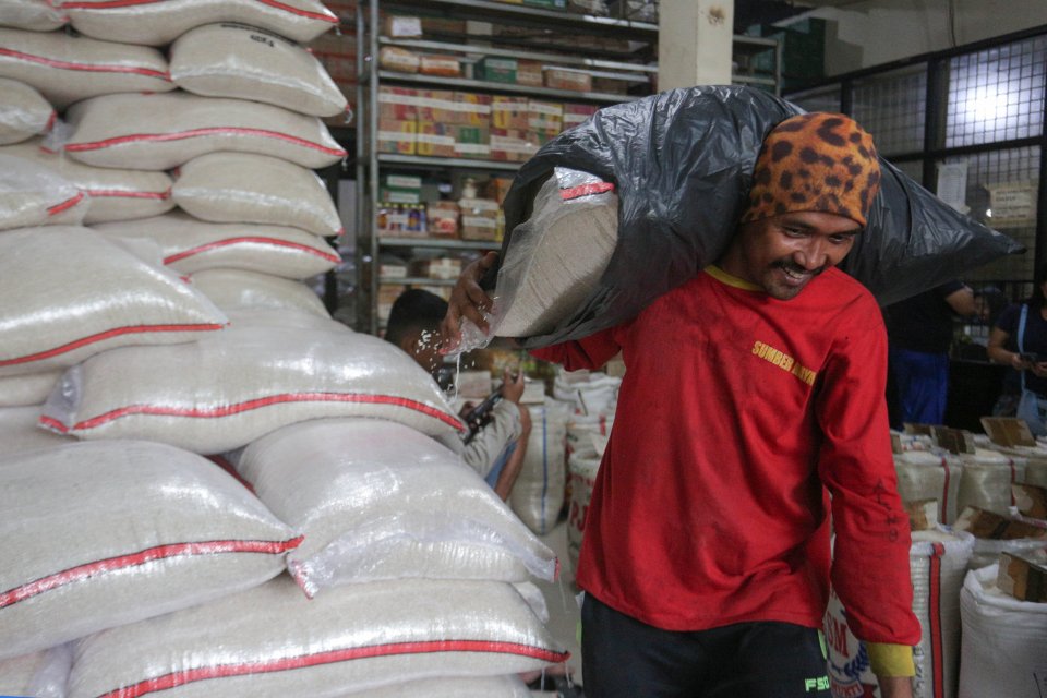 beras, stok beras, mentan