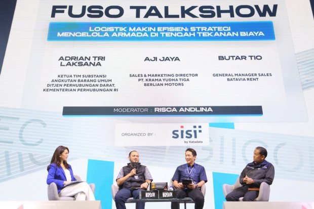 Talkshow Mitsubishi FUSO dengan tajuk Mengelola Armada di Tengah Tekanan Biaya