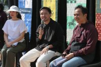 Konferensi pers Mangkunegaran Run 2026 (Foto: Katadata/Fauza Syahputra)