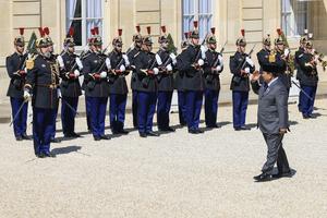 Pertemuan Presiden Prabowo dengan Presiden Macron