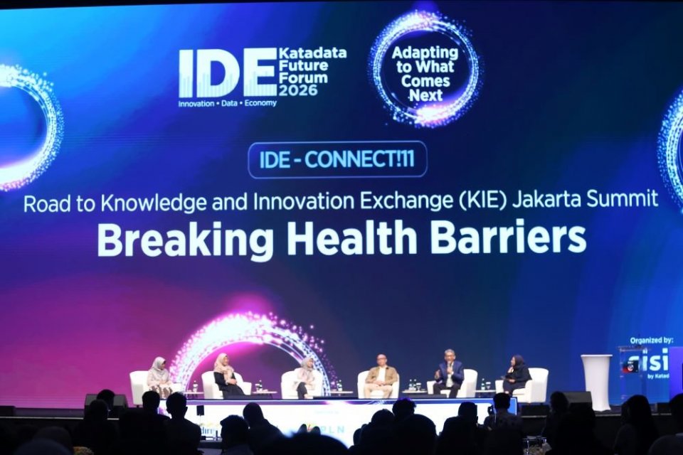 Sesi Connect IDE Katadata 2026 bertajuk Breaking Health Barriers