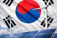 Ilustrasi energi terbarukan Korea Selatan