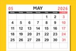 Kalender Mei 2026 Lengkap dengan Weton