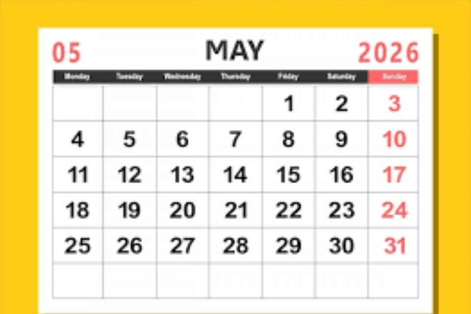 Kalender Mei 2026 Lengkap dengan Weton
