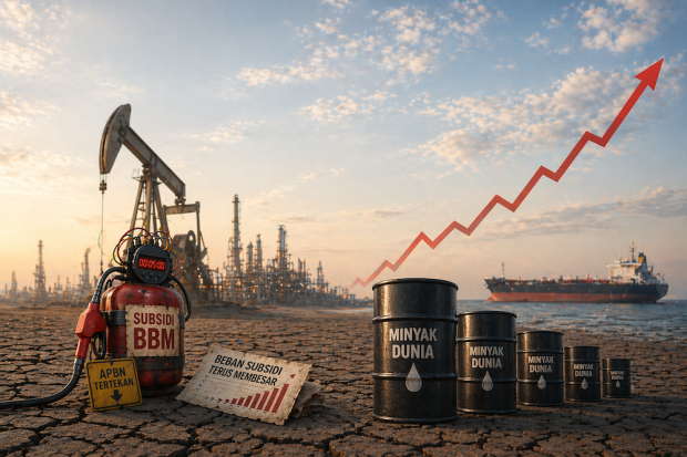 Ilustrasi telaah harga minyak