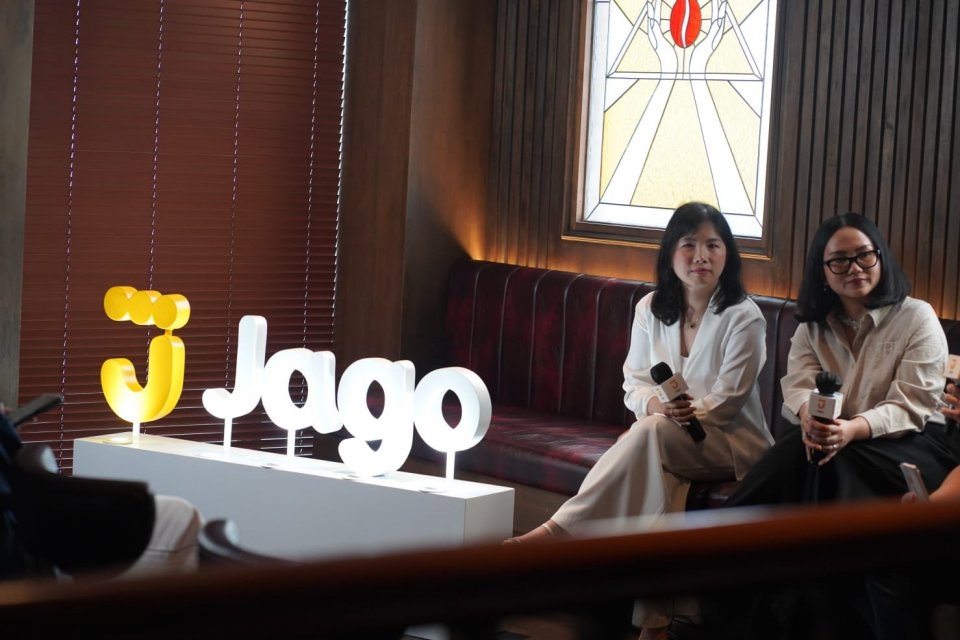 Irene Santoso, Head of Digital Lending Business Bank Jago; Aprilia Safitri, Brand & Strategy Lead Bank Jago