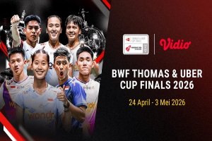 Kapan Jadwal Indonesia di Thomas dan Uber Cup 2026?